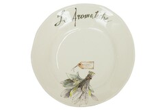 HERBS Dinner plate ( mod. DP281 ) | Тарелка обеденная "ТРАВЫ" керамика, диам. 28см
