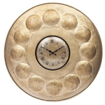 Часы Secret De Maison Zodiac ( mod. FS-850) металл, 97х11х97см, античная медь
