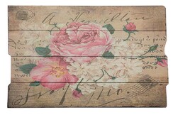 Настенный декор "Розы" Secret De Maison ROSES (mod. HX15-370 ) paulownia, мдф, 40x60см