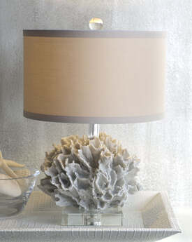 Лампа Secret de Maison Timor beige, 40 x 30 х 30, JJ10521-1T