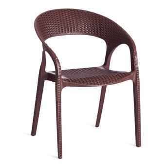 Кресло TINTO (mod. PC59) пластик,  60 х 63 х 83 см, Brown (коричневый) 14