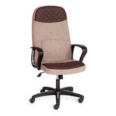 Кресло ADVANCE ткань/кож/зам, светло-коричневый/коричневый, фостер 03/36-36