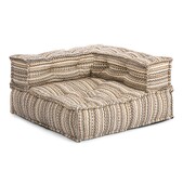 Модуль мягкий угловой Secret De Maison LICI (mod. 10099) шенилл жаккардового плетения, TD Scandinavia/Maris/9