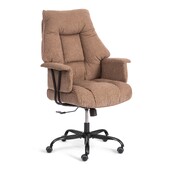 Кресло Lincoln metalBL ткань, светло-коричневый, KUB 03