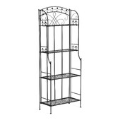 Этажерка Secret de Maison Эмили/Emilie металл, черный, 60х30х157 см