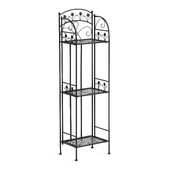Этажерка Secret de Maison Эмма/Emma металл, черный, 33х24х114 см