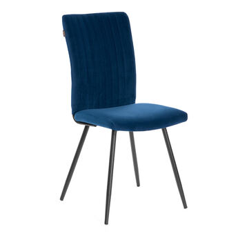 Стул обеденный Monte Carlo TREND, велюр, Blue (синий), 49х51х93 см