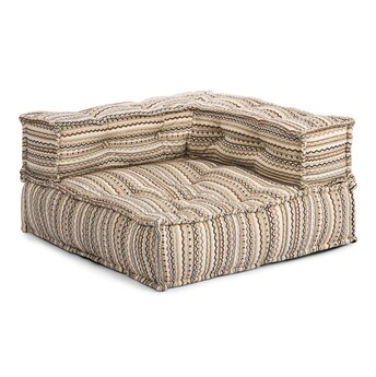 Модуль мягкий угловой Secret De Maison LICI (mod. 10099) шенилл жаккардового плетения, TD Scandinavia/Maris/9