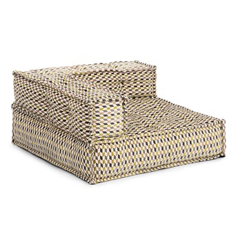 Модуль мягкий угловой Secret De Maison LICI (mod. 10099) шенилл жаккардового плетения, TD Smalta/4