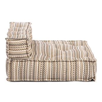 Модуль мягкий прямой Secret De Maison LICI (mod. 10099) шенилл жаккардового плетения, TD Scandinavia/Maris/9