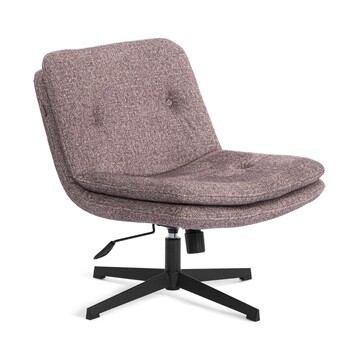 Кресло лаунж Oslo/Осло велюр/букле, vt шейп какао