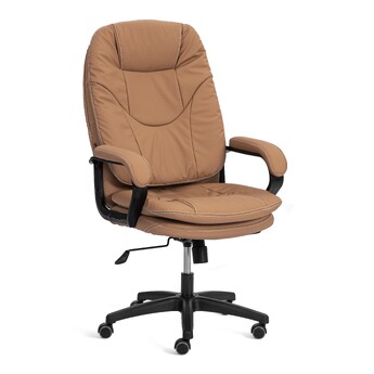 Кресло Комфорт Лт/Comfort Lt (22) кож/зам, св.-коричневый, 13