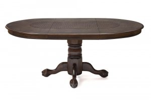 Стол овальный DNDT-4872 столешница МДФ, покрытие - Кожа крокодила СBC- (уценка)