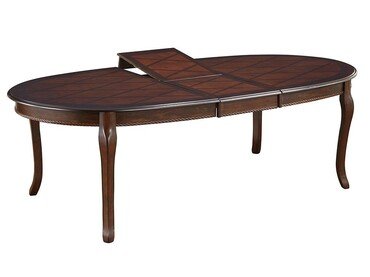 Стол раскладной Royal ( RY-T8EX ) дерево гевея/мдф, 196+44х120х75см, Tobacco (уценка)