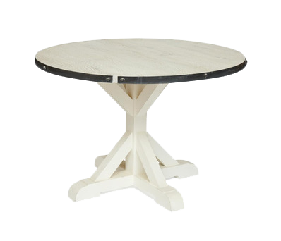 Стол обеденный Secret De Maison RIVIERA ( mod.2112 ) дерево манго, 78x120x120 см, Antique white/white wash (11279)