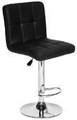 Барный стул BARBER ( mod.DC-2102 ) металл/экокожа, 44,5*49,5*92-113 см, черный/хром