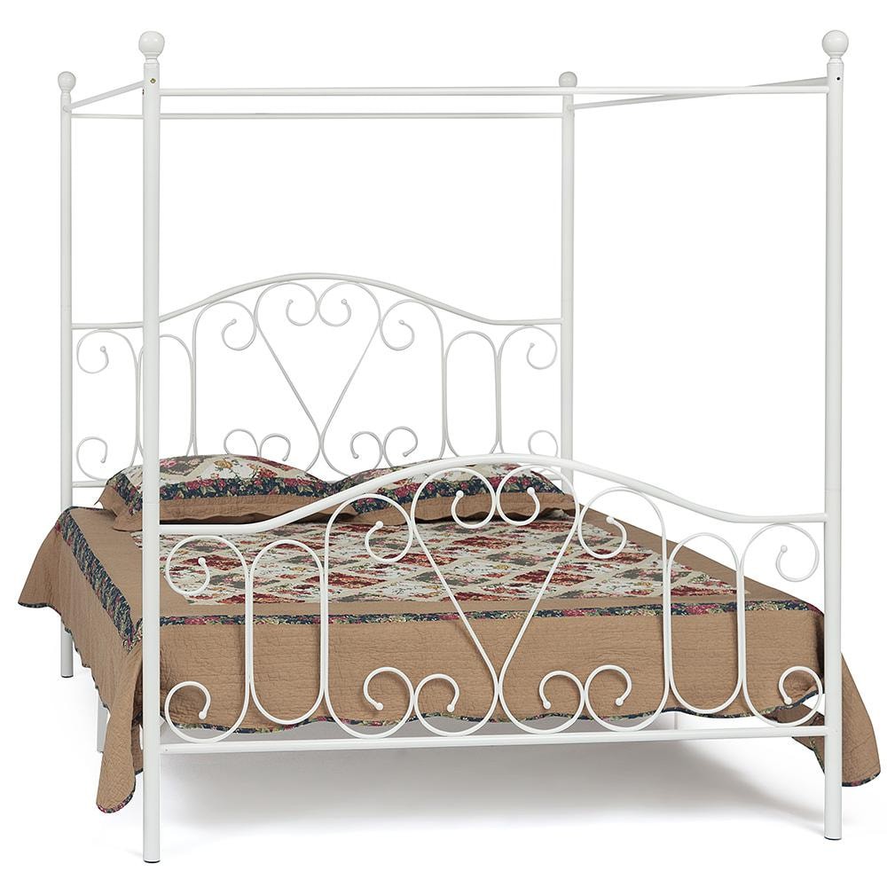 Кровать c балдахином Secret De Maison METIS металл, 160*200 см (Queen bed), white (белый)