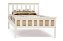 Кровать деревянная Secret De Maison Lauretta дерево береза, 90*200 см, white (белый)