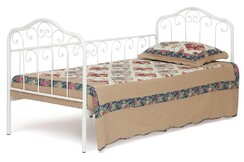 Кровать LETO металл, 90*200 см (Day bed), white (белый)