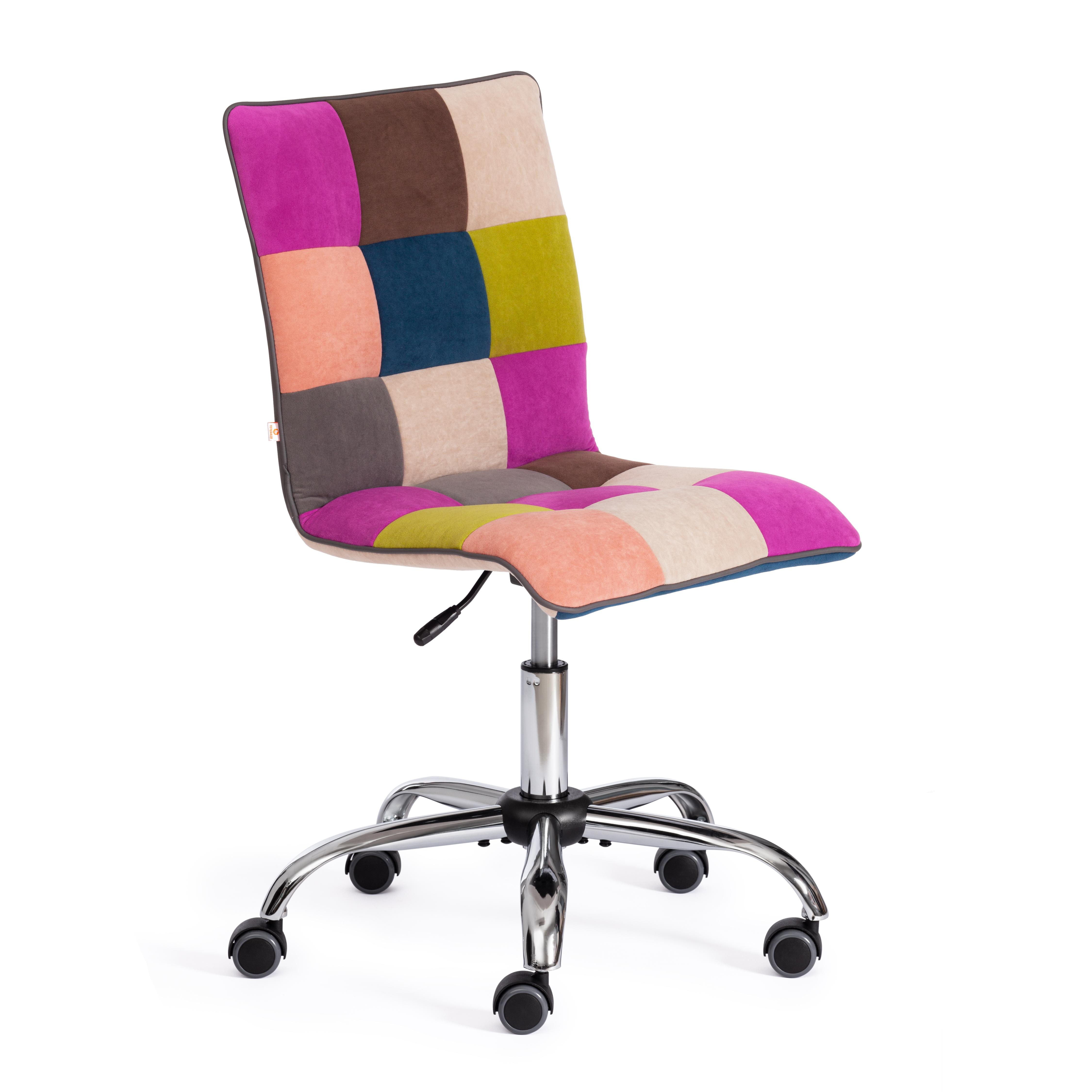 Кресло ZERO (спектр) ткань, флок, цветной