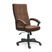 Кресло TRENDY флок/ткань, коричневый, 6/TW-24