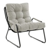 Кресло Ergo/Эрго рогожка, серо-бежевый, 3M 16/2