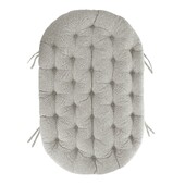 23/02 Матрац для дивана Mamasan/Мамасан подушка 182х119х15см, ткань, серо-бежевый, 3м 16/2