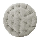 Матрац для кресла Папасан/Papasan (23/01) ткань, серо-бежевый, 3м 16/2, 125х125х15см