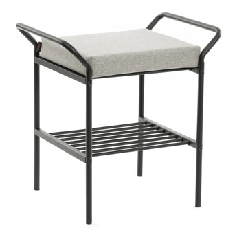 Пуф/стол Ergo/Эрго рогожка, серо-бежевый, 3M 16/2