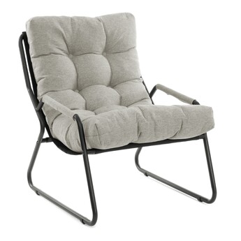 Кресло Ergo/Эрго рогожка, серо-бежевый, 3M 16/2