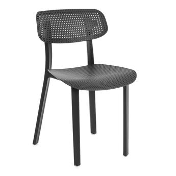 Стул JOLLY (mod. XRB-096-B2) пластик, черный (black), 46 х 50,5 х 78 см