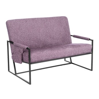 Диван Charli LUX/Чарли Люкс велюр/букле, VT shape wood rose