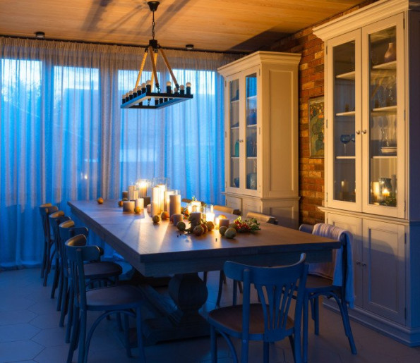 Интерьер недели: дом с эффектом бэкграунда