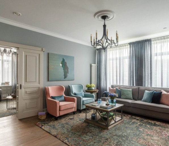 Интерьер недели: дом с эффектом бэкграунда