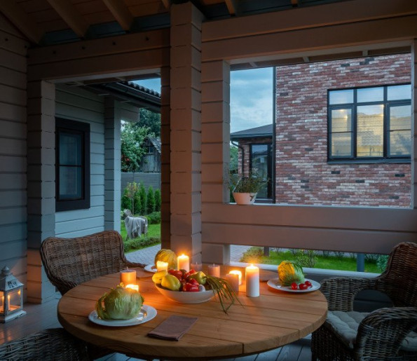 Интерьер недели: дом с эффектом бэкграунда