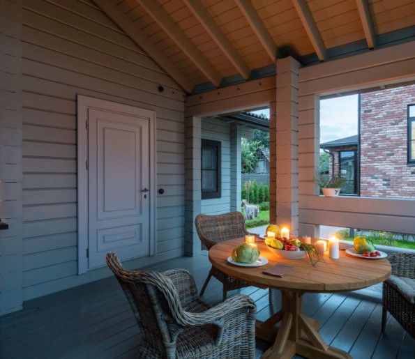 Интерьер недели: дом с эффектом бэкграунда