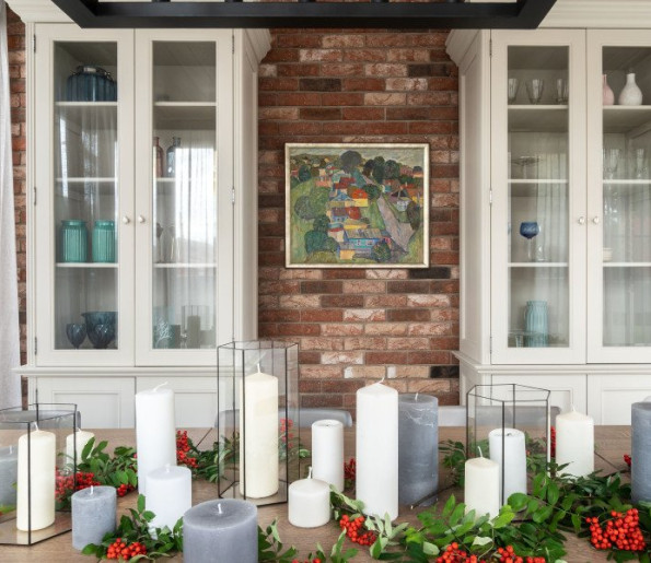 Интерьер недели: дом с эффектом бэкграунда