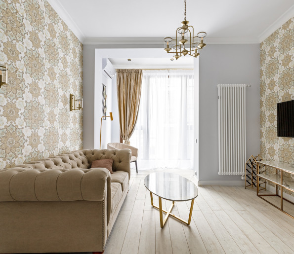 «Сливочная» квартира: Проект в ЖК «RedSide»