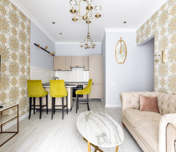 «Сливочная» квартира: Проект в ЖК «RedSide»