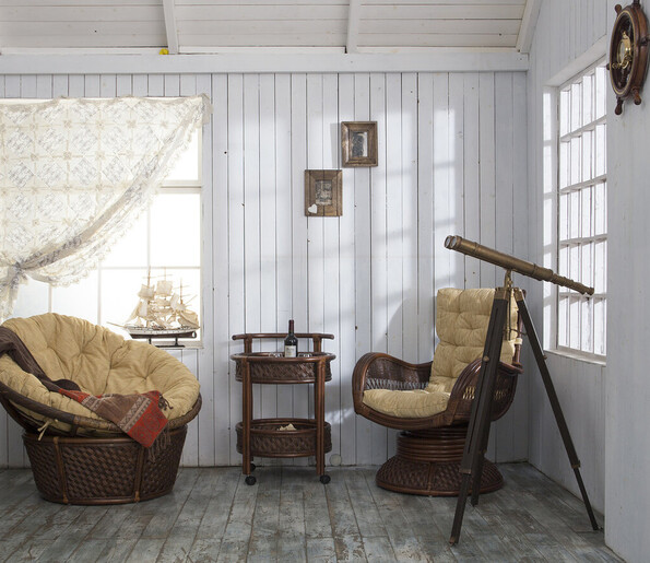 Морской ветер в интерьере: как создать уютный уголок в стиле «капитанской каюты»
