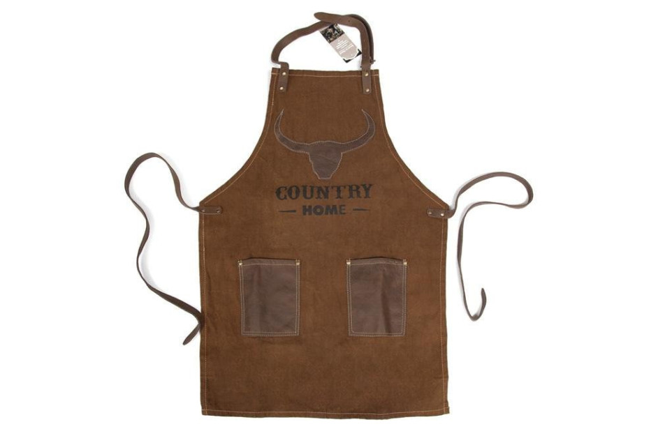 Фартук для барбекю  Secret De Maison COUNTRY MAN ( mod. M-14332 ) ткань хлопок, 60*89, коричневый