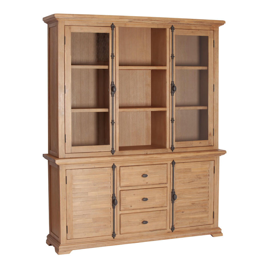 Буфет Secret De Maison AVIGNON( mod. PRO-D01-178 ) дерево акация, 220х178х45см, Натуральный (Brushed Ash color)