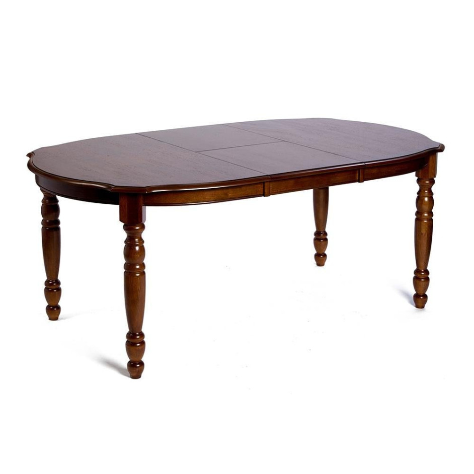 Стол VAN HORN 4272 дерево гевея, 1067 x1372+457(1829) x749мм, HN GLAZE light