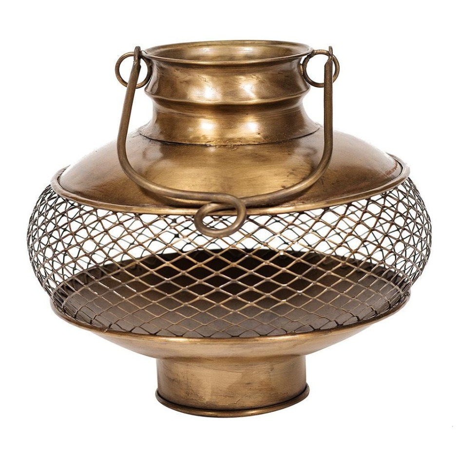 Фонарь для свечей Secret De Maison MONTO ( mod. M-17021А ) металл, 33х33х29см, античная медь