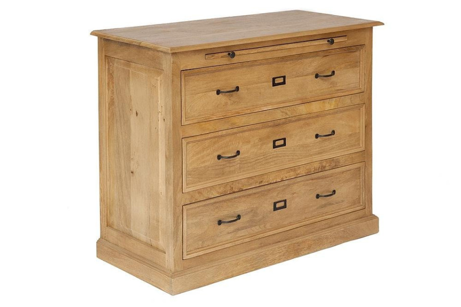 Комод с 3 ящиками Secret De Maison ACADEMY дерево манго, 86х105х45см, натуральный (natural)