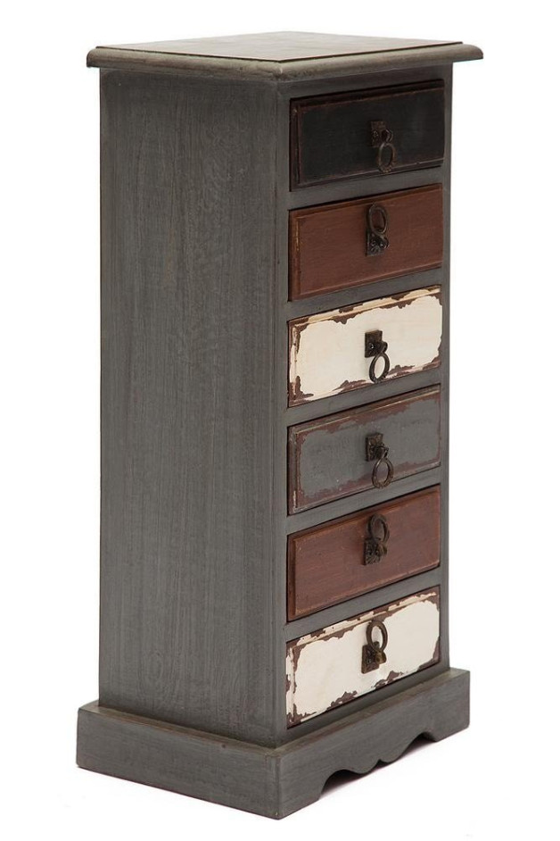 Тумба Secret De Maison TALLEY ( mod. M-6465 ) дерево манго, 33 х 22 х 70, винтаж