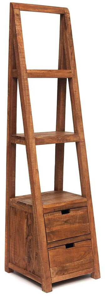 Этажерка Secret de Maison HALLEN (mod. G00232-2dr) дерево акация, 45х45х175см, хела натуральный винтаж