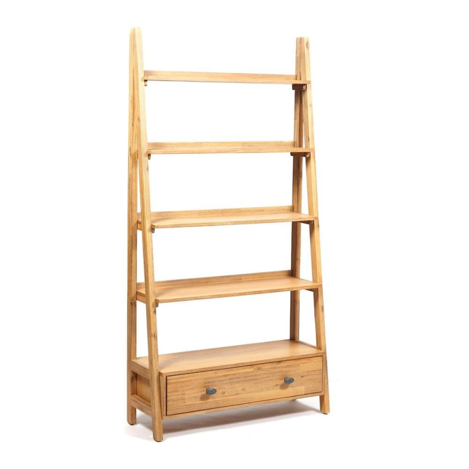 Этажерка Secret De Maison AVIGNON ( mod. PRO-L02-B) дерево акация, 35*100*195, Натуральный (Brushed Ash color)