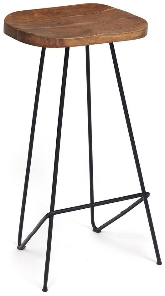 Стул барный Secret de Maison HOFF (mod. G05957) дерево акация/метaлл, 41х31х75см, натуральный