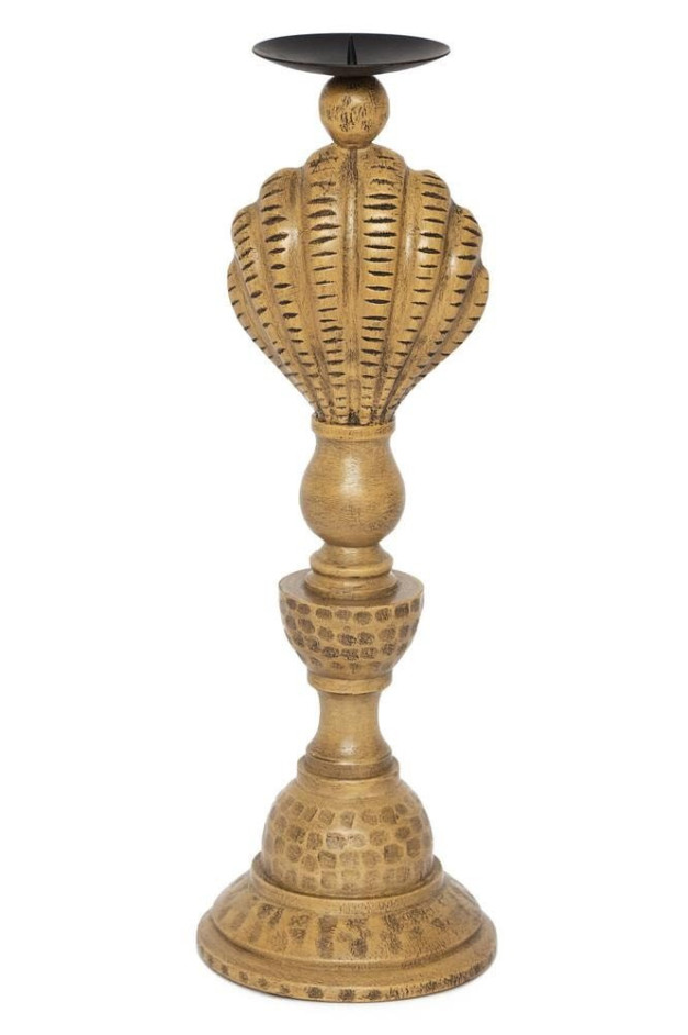 Подсвечник Secret De Maison SEA LIGHT ( mod. MA-1389-A ) дерево манго, 14х14х43,2см, натуральный